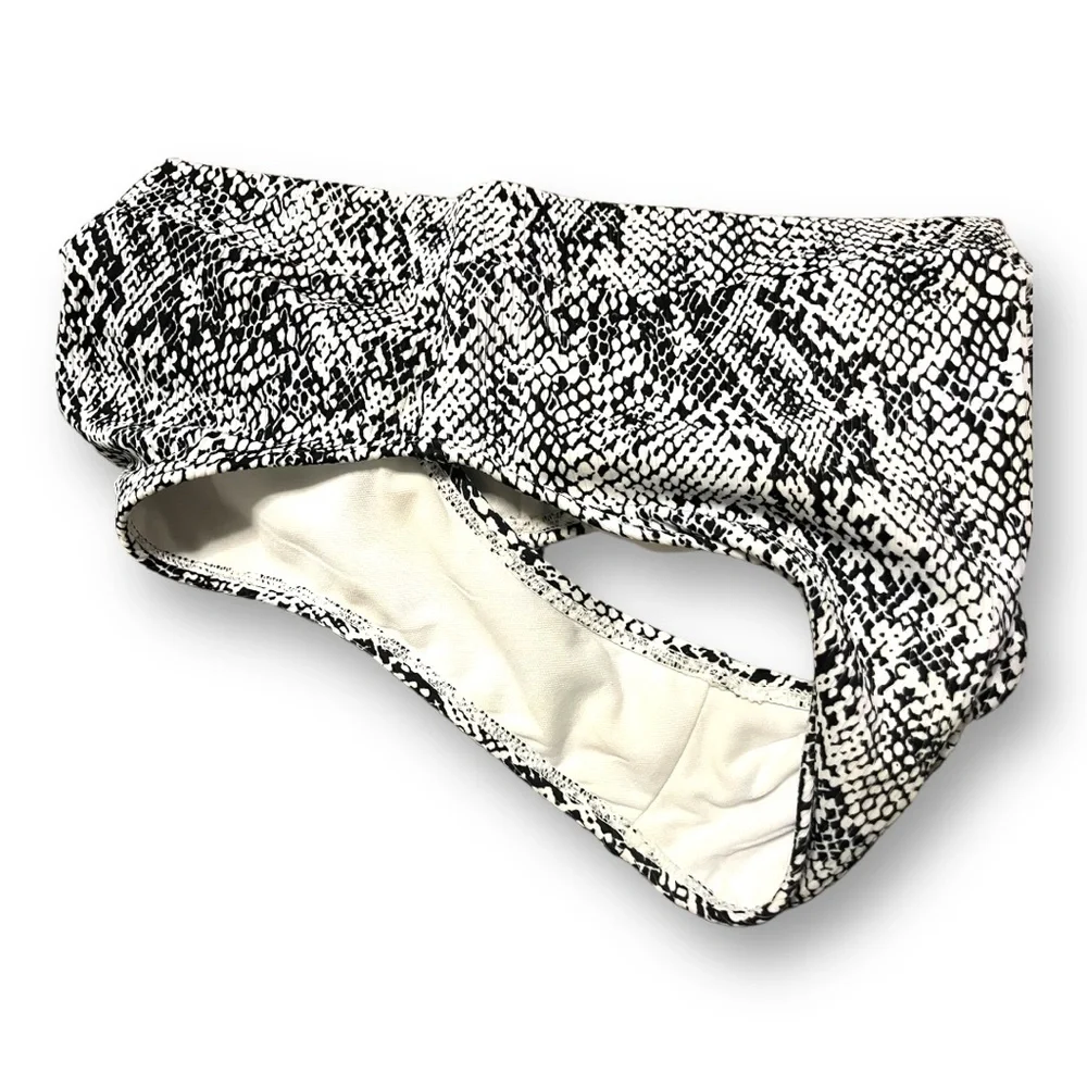 Target Xhilaration Snake Print High-Rise Swimsuit Set L/M